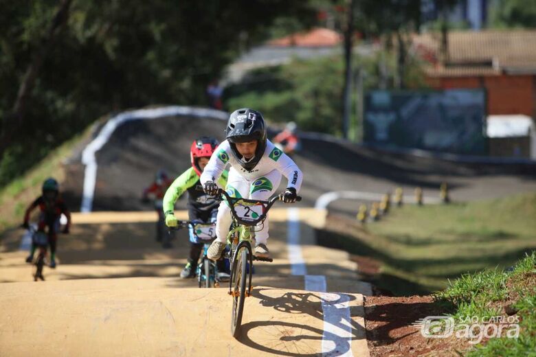 São-carlenses conquistaram belos resultados na etapa do Paulista de BMX - Crédito: Divulgação