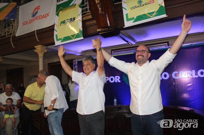 Convenção oficializa Netto Donato candidato a prefeito e João Muller como vice - Crédito: SCA