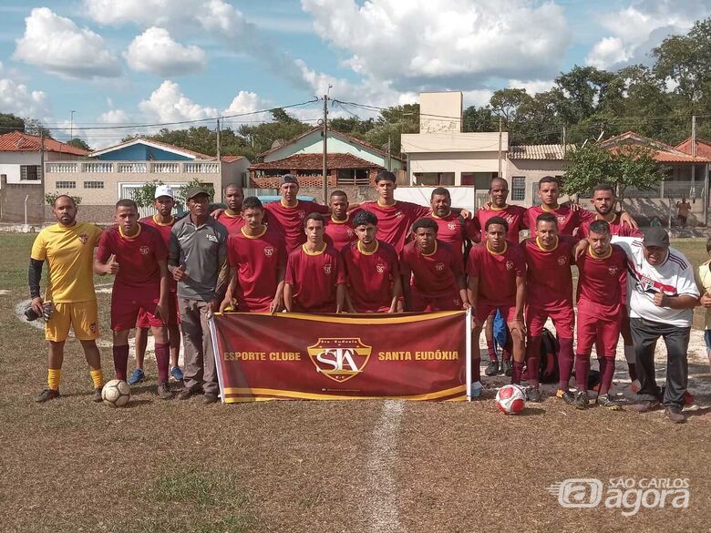 Santa Eudóxia conquistou uma importante vitória em cima do São Carlos 8 - Crédito: Divulgação