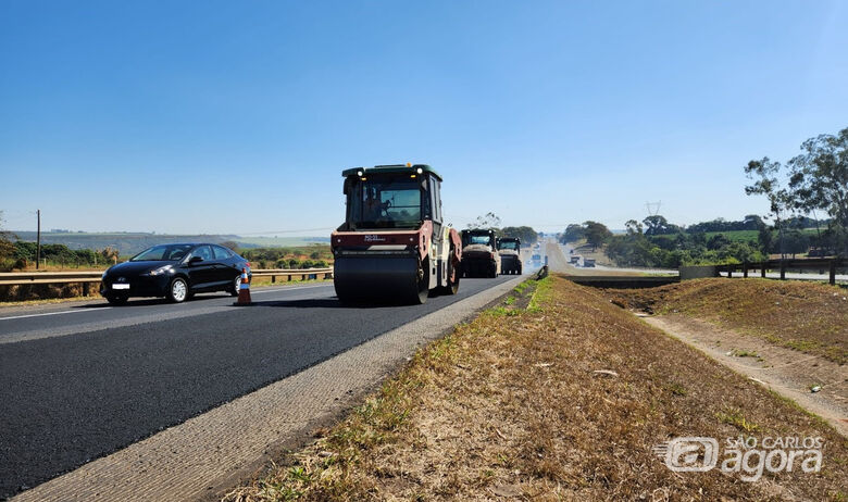 Obras de recuperação do pavimento na Rodovia Anhanguera passam a ter também interdições noturnas - 