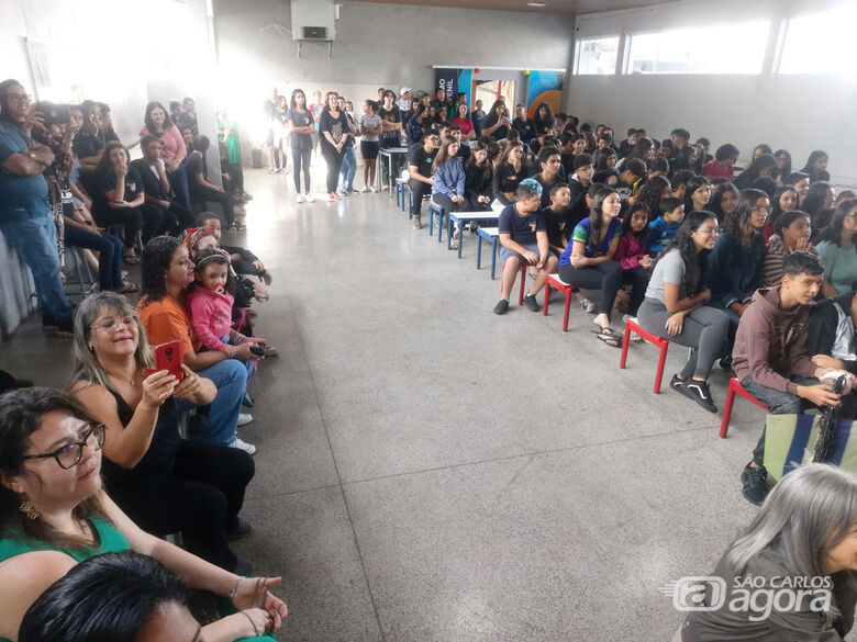 Escola Professora Maria Ramos de São Carlos em festa de final de semestre - Crédito: Divulgação