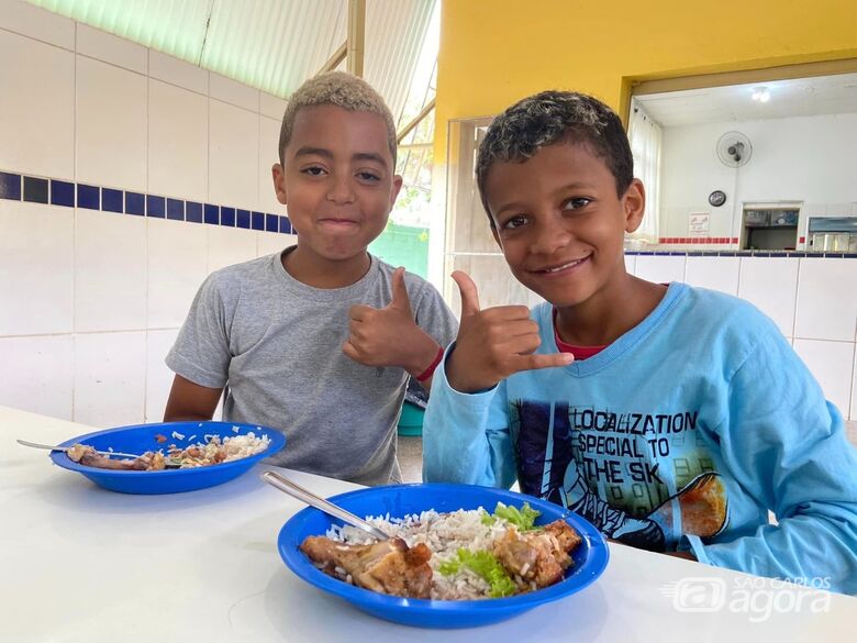 Projeto "Merenda nas Férias" em Ibaté garante alimentação aos alunos durante o recesso escolar - Crédito: Divulgação