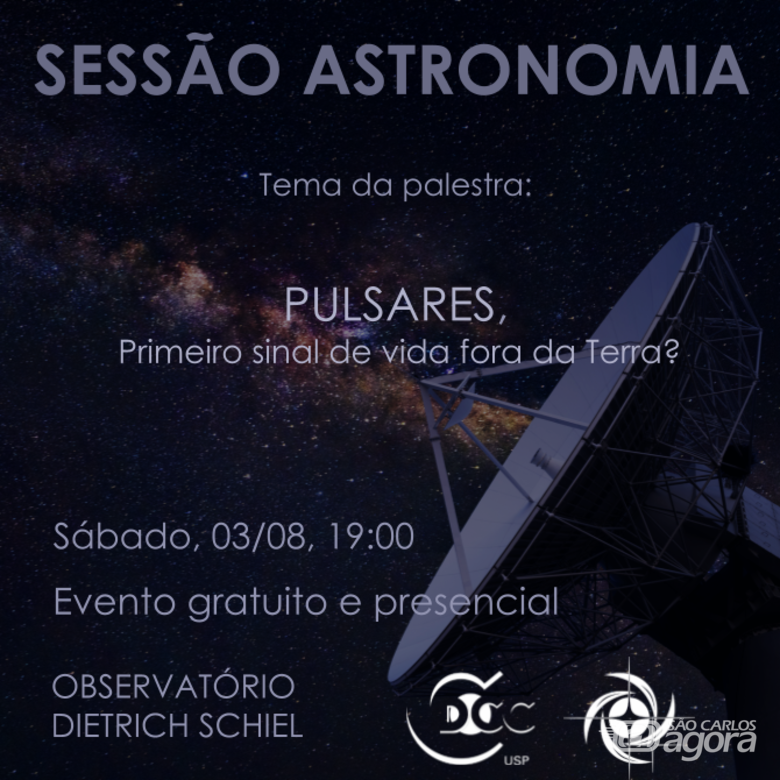 Sessão Astronomia conversa sobre o mistério da vida fora da Terra - 