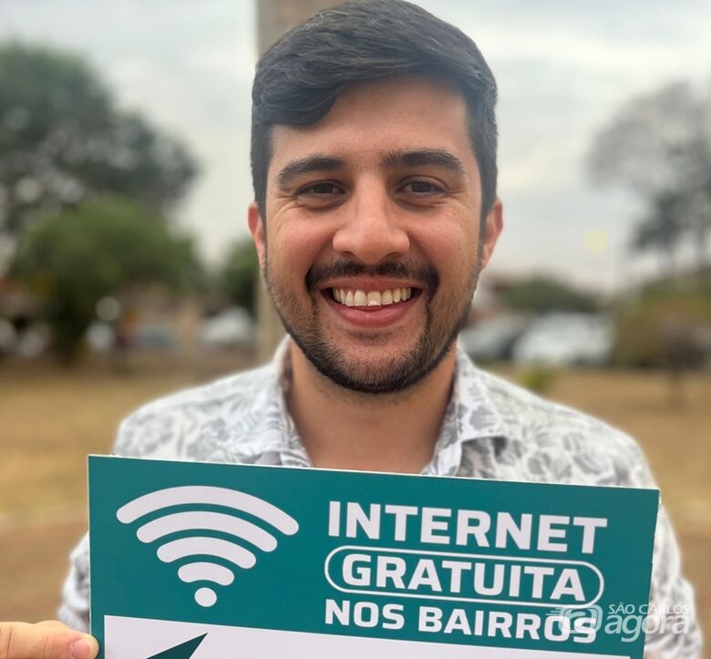 Internet gratuita nos bairros: lei do Vereador Bruno Zancheta é realidade -