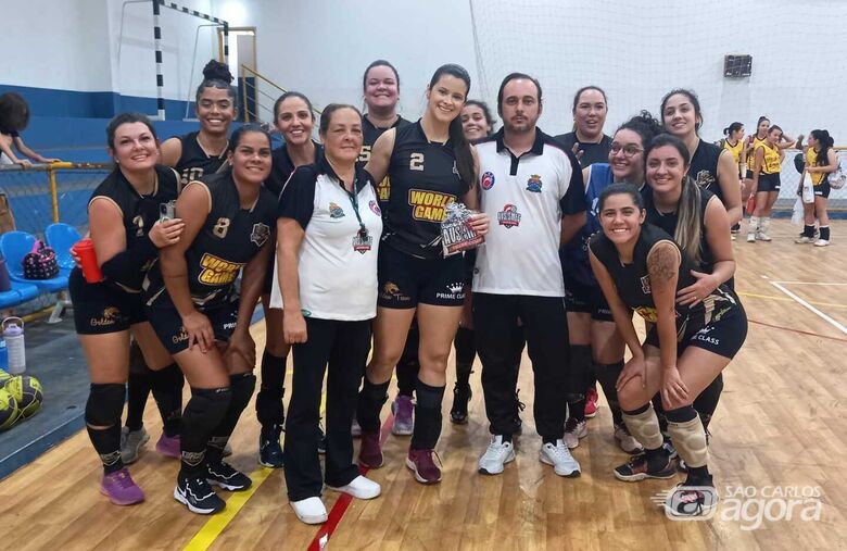 Golden Team comemora a vitória e a vice-liderança da Copa AVS/Smec - Crédito: Divulgação