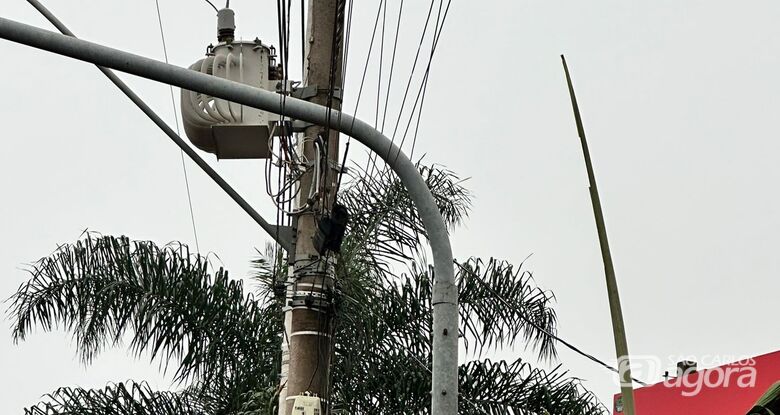 Transformador de energia onde problema pode ter ocorrido - Crédito: Whatsapp SCa