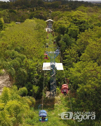 Com 2 teleféricos de percursos diferentes, parque em Itu oferece passeio em meio à natureza - 