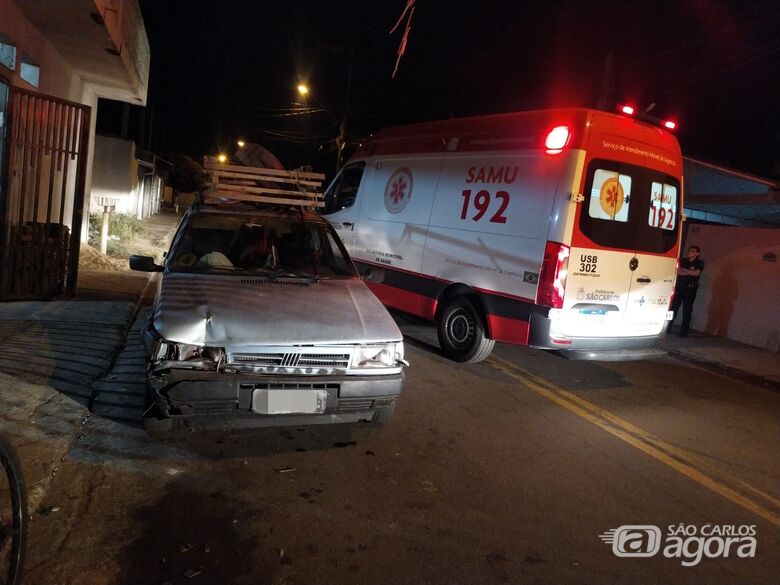 Homem é socorrido em estado grave após ser esfaqueado - Crédito: Maycon Maximino