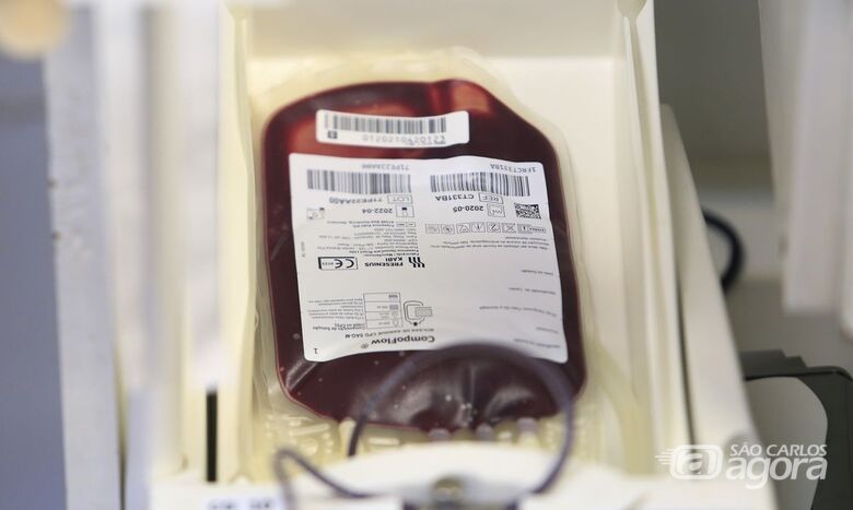 Bolsa de sangue - Crédito:  Davidyson Damasceno/Agência Brasília