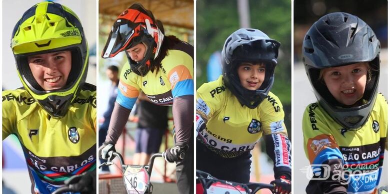 Equipe conquistou expressivos resultados no Brasileiro de BMX - Crédito: Divulgação