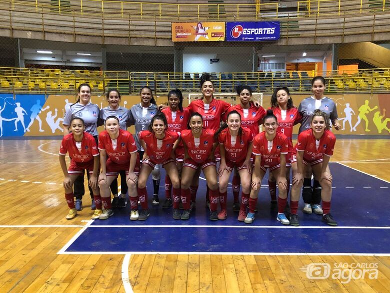 Sub20 da ASF São Carlos conquistou mais uma vitória na temporada - Crédito: Jhonatan Celestino