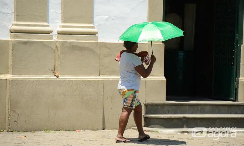 Calor atinge várias regiões - Crédito:  Tomaz Silva/Agência Brasil