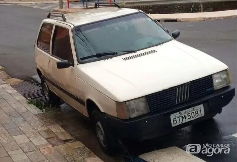 Uno foi furtado no centro de São Carlos - Crédito: Divulgação