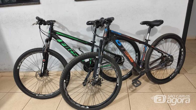 PM de folga recupera duas bicicletas furtadas em São Carlos - Crédito: Maycon Maximino