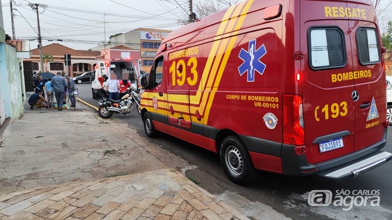 Mulher abre porta de carro e causa acidente no Boa Vista  - Crédito: Maycon Maximino