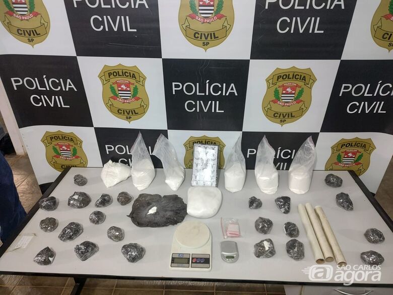 DISE apreende quase 10kg de cocaína em São Carlos - 