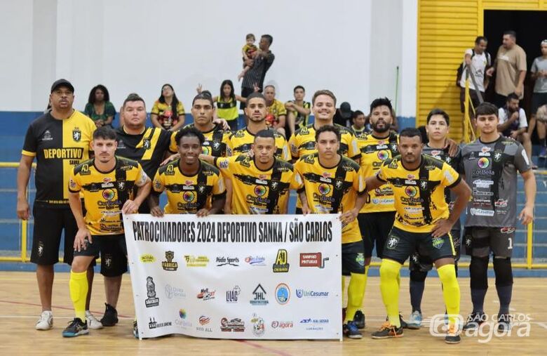 Deportivo Sanka estreou com vitória e fez 5 a 2 no Jockey, atual vice-campeão da Copa São Carlos - Crédito: Divulgação