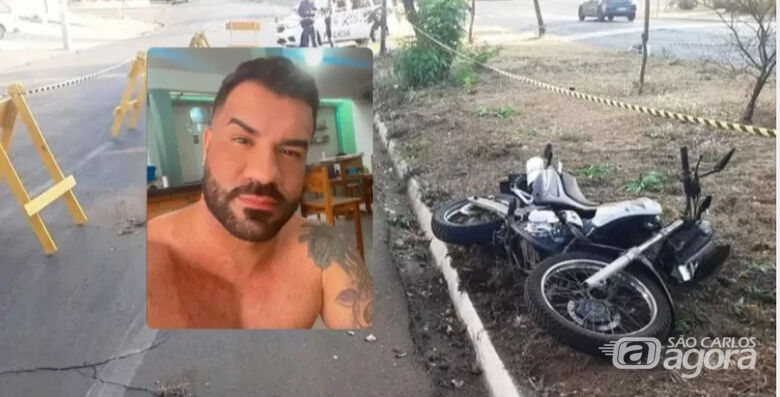 Motociclista perde a vida após colidir contra poste  - Crédito: Amaury JR/Matão Urgente