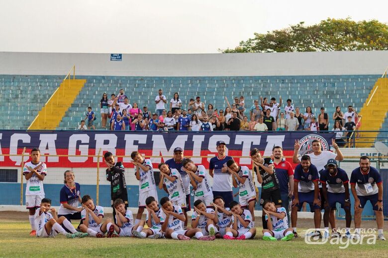 Lobinhos festejam liderança e classificação para a segunda fase do Paulista - Crédito: Jhonatan Celestino