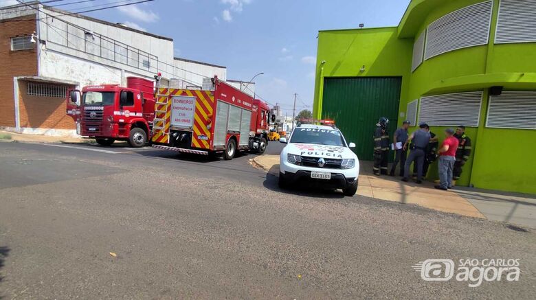 Princípio de incêndio assustou várias pessoas no Jardim Hikare - Crédito: Maycon Maximino