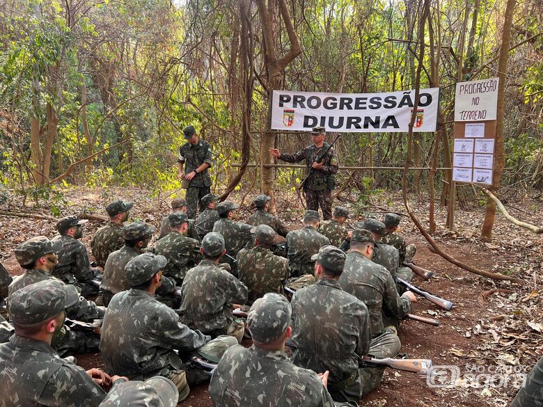 Tiro de Guerra 02-035 realiza Operação Bandeirantes em São Carlos - 