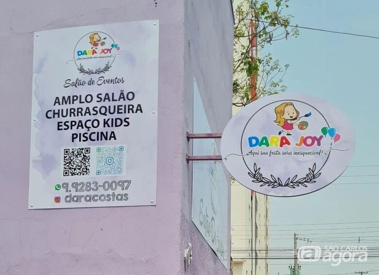 Dara Joy inaugura salão de eventos e lança pacote promocional - 