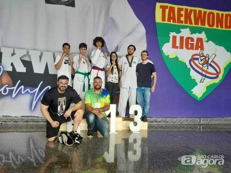 Equipe são-carlense brilhou na Copa América de Taekwondo - Crédito: Divulgação