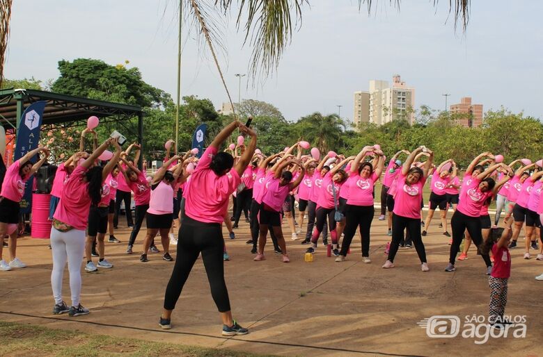 Caminhada Outubro Rosa da Acisc - Crédito: divulgação