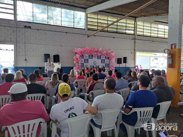 Saae promove encontro para celebrar Outubro Rosa - Crédito: Divulgação