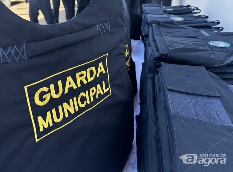 Guarda Municipal substitui 40 coletes balísticos  - 