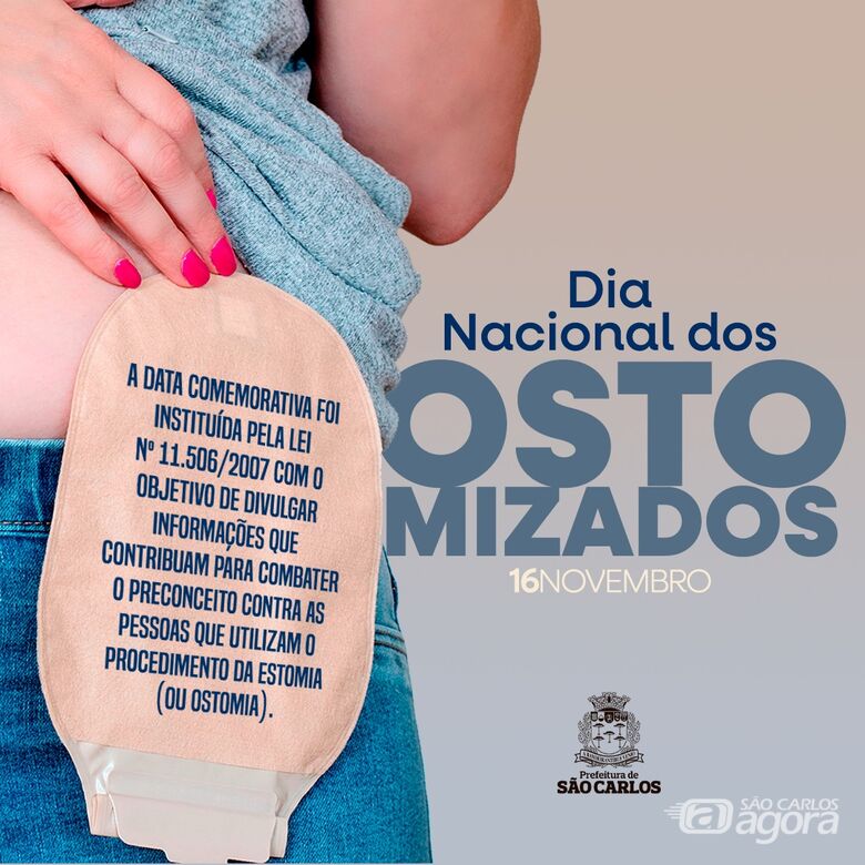 Ostomizados tem serviços gratuitos pela Prefeitura em São Carlos -