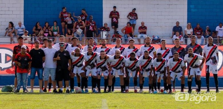 Tijuco Preto surpreendeu e eliminou o Botafogo na Copa São Carlos - Crédito: Podtoss e João Celestino