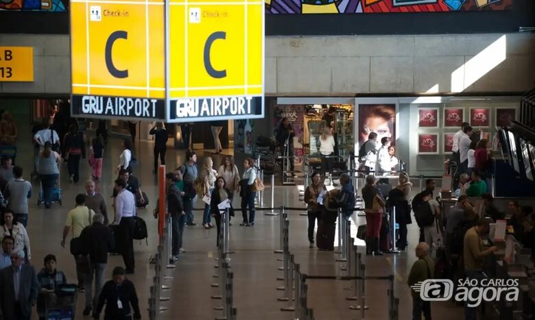 Aeroporto de Guarulhos - Crédito: Agência Brasil