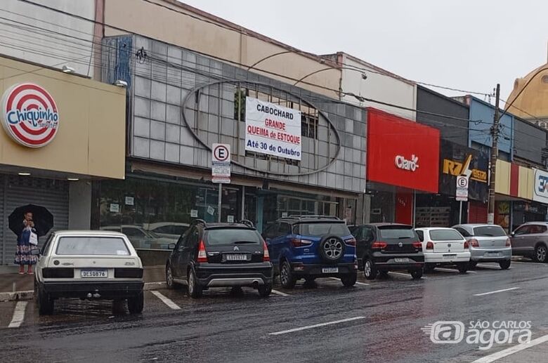 O prédio onde a loja funcionou durante os 31 anos de existência em São Carlos  - Crédito: SCA