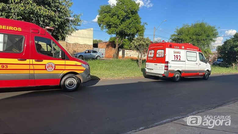 Criança chegou a ser socorrida, mas não resistiu. - Crédito: Flávio Fernandes 