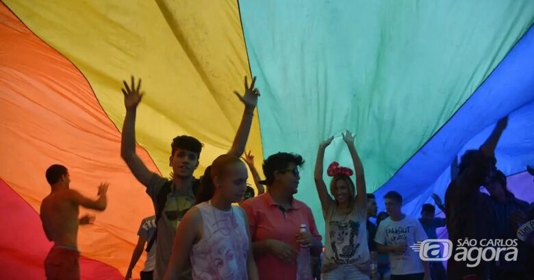 Parada LGBTQIA+ acontece neste domingo em Araraquara - Crédito: Agência Brasil