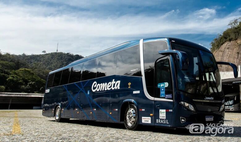 Ônibus Viação Cometa - Crédito: divulgação