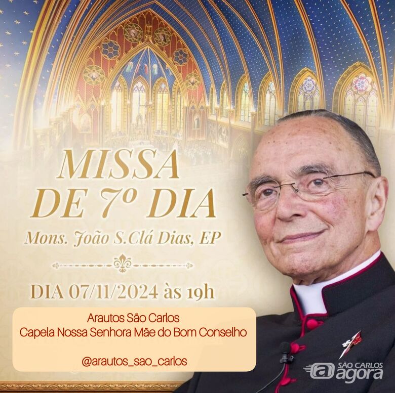 Missa de sétimo dia de Monsenhor João Clá Dias - 