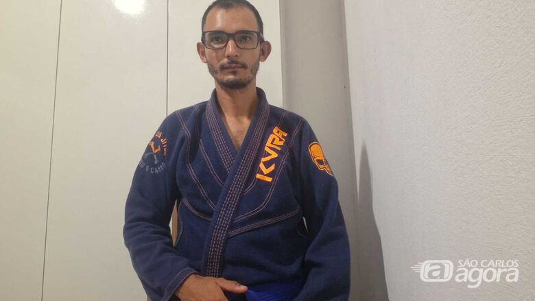 Gean Carlos mostra resiliência e força: com deficiências, empilha títulos no para-jiu jitsu - Crédito: Divulgação