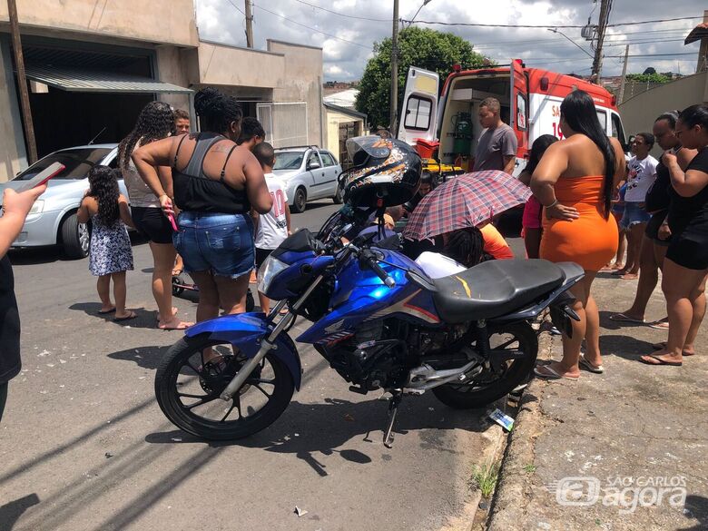 Motociclista fica ferido após acidente na Bela Vista São Carlense - 