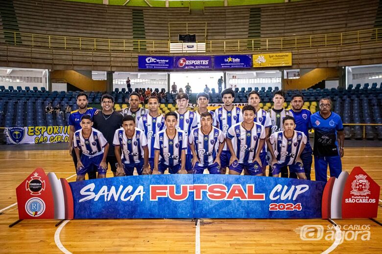 Uma das equipes que levantou a taça na Sanca Cup - Crédito: Divulgação