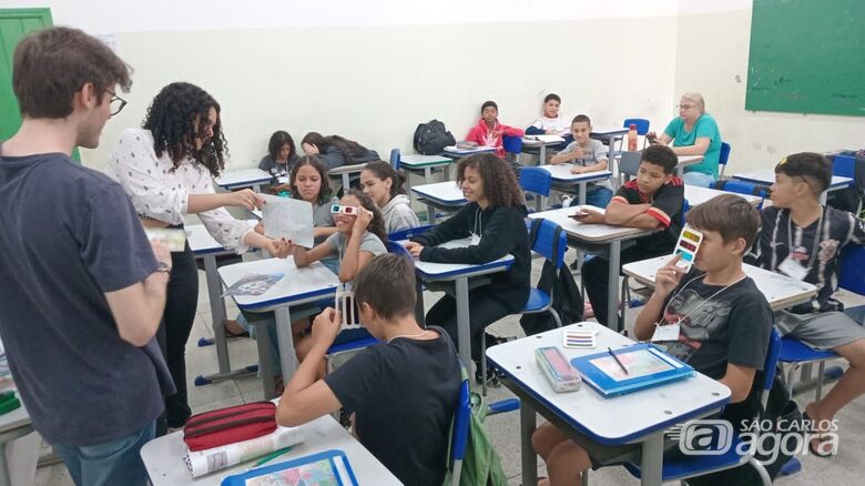 Iniciativa da USP São Carlos combate o negacionismo científico em escolas públicas da periferia - Crédito: Divulgação