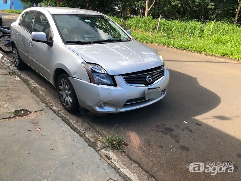 Motorista avança pare e atinge motociclista no Jardim Embaré - Crédito: Gabriel Henrique