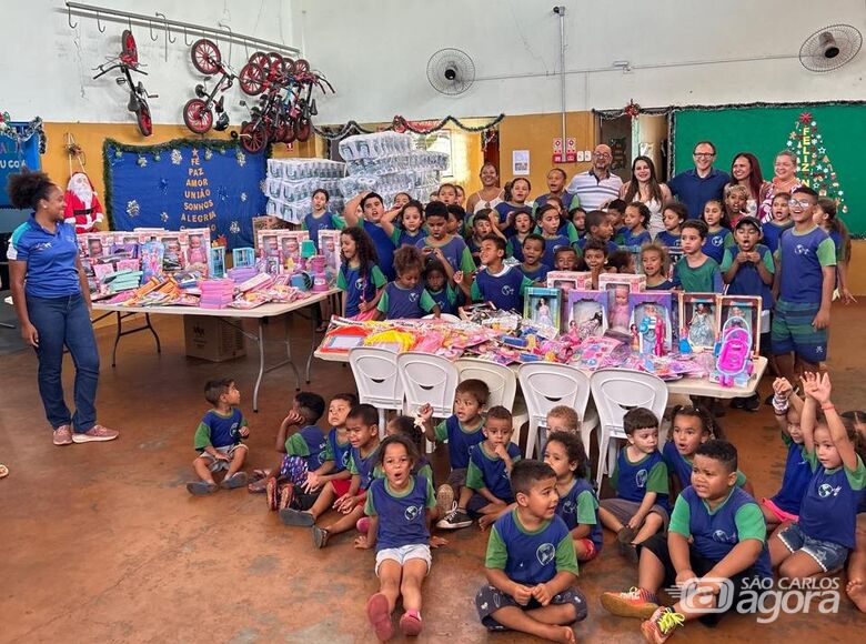 Campanha do Saae arrecada 8 mil brinquedos e leva alegria ao Natal de milhares de crianças - Crédito: Divulgação