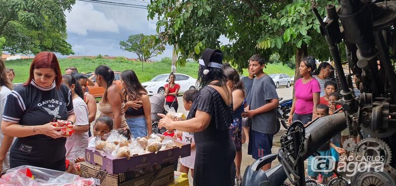 Ação social da Fiel Torcida trouxe empatia e muitas brincadeiras para a garotada - Crédito: Divulgação