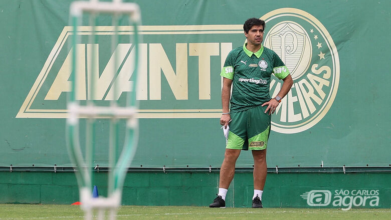 Palmeiras, de Abel Ferreira, encara a Lusa do Canindé de olho no inédito tetra - Crédito: Cesar Greco/Palmeiras/by Canon