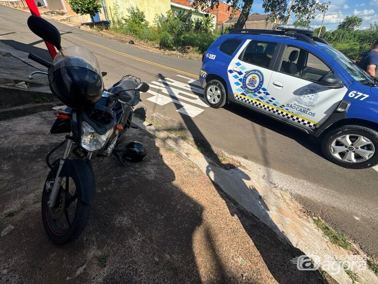 Moto furtada é localizada pela GM no Monte Carlo - Crédito: Divulgação