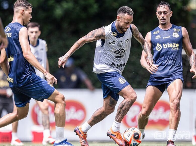 Neymar é o principal jogador do Santos para o ‘mata’ diante do Massa Bruta