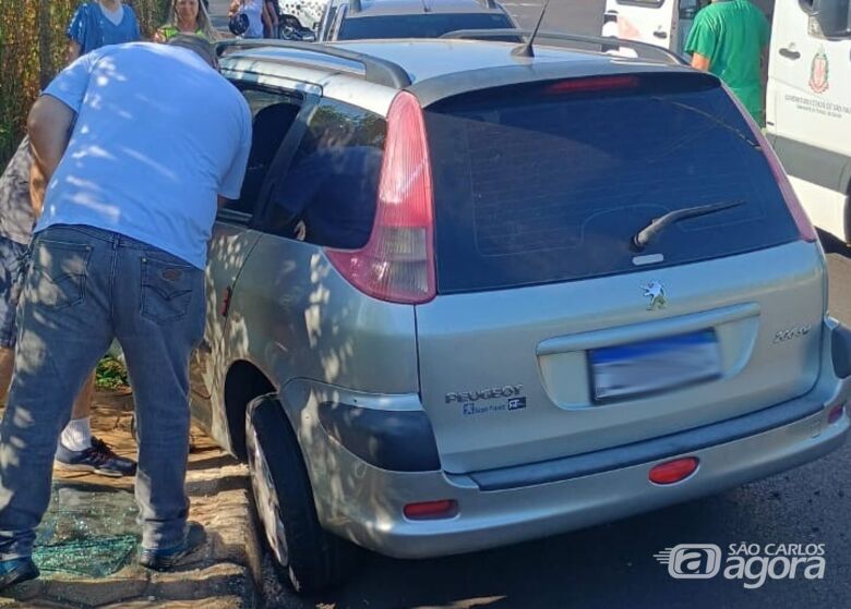 Policia civil atira contra assaltante que pula de ponte durante a fuga - Crédito: Descalvado Agora