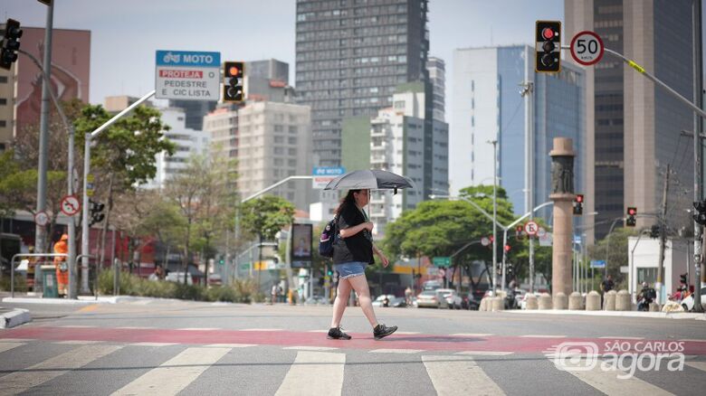 Temperaturas podem chegar a 36&ordm;C no estado. Foto: Governo de São Paulo/Divulgação - 